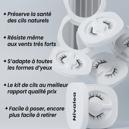 Kit de Cils Magnétiques - Nivalea