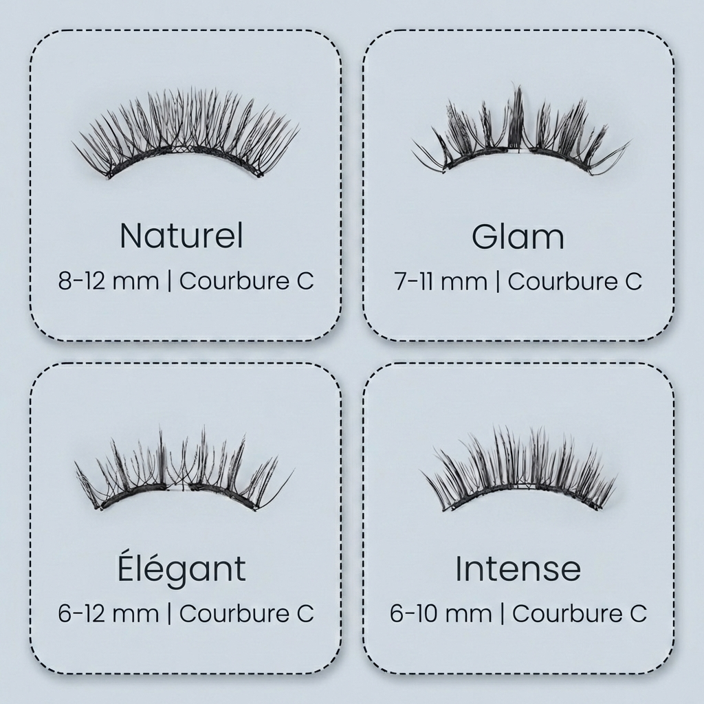 Kit de Cils Magnétiques - Nivalea