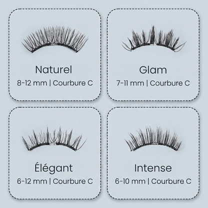 Kit de Cils Magnétiques - Nivalea