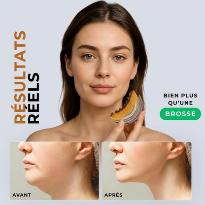 Brosse de Drainage Lymphatique Visage - Nivalea